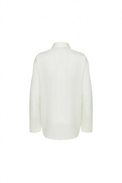The Hidden-Placket Fitted Shirt