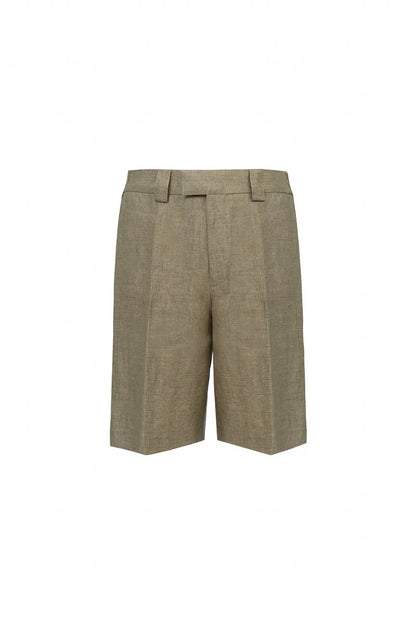 The Elastic-Draw Linen Short