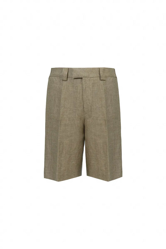 The Elastic-Draw Linen Short