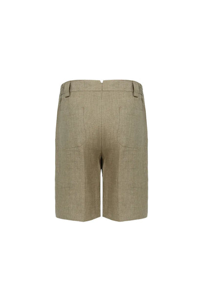 The Elastic-Draw Linen Short