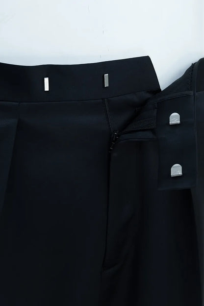 The Satin-Depth Wool Silk Trouser