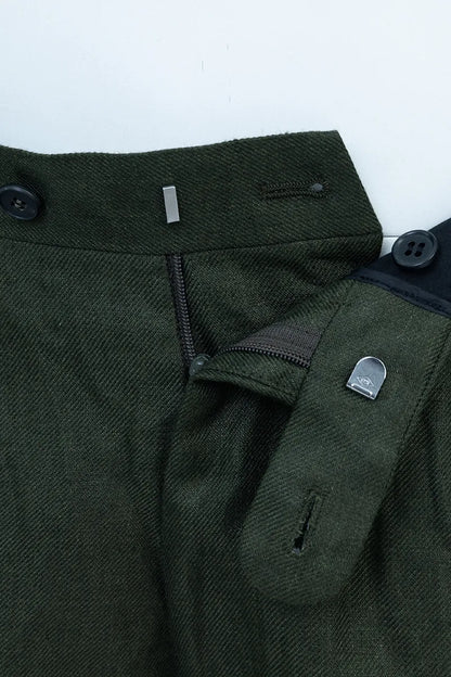 The Flat-Front Linen Short