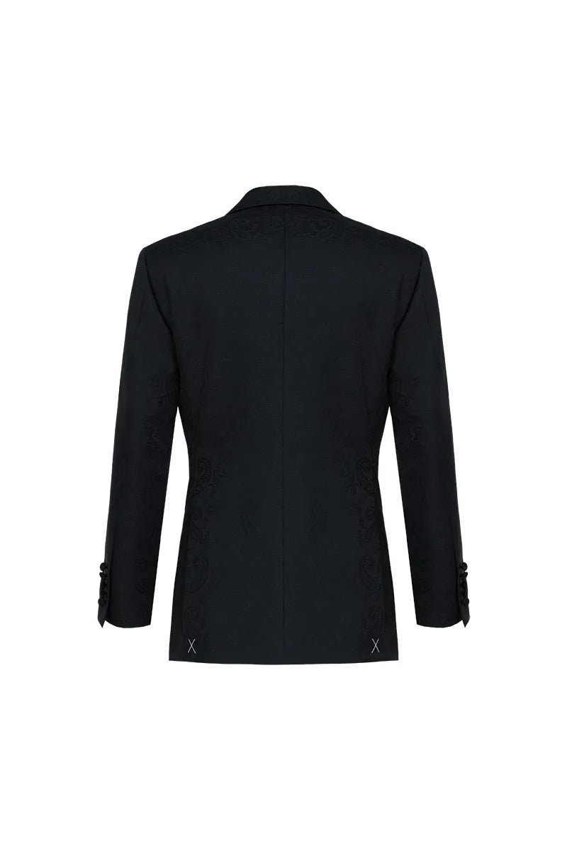 Ceremonial Structured Suit Jacket