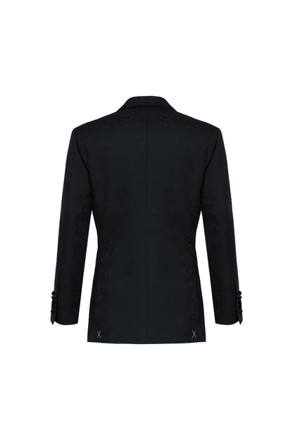 Ceremonial Structured Suit Jacket