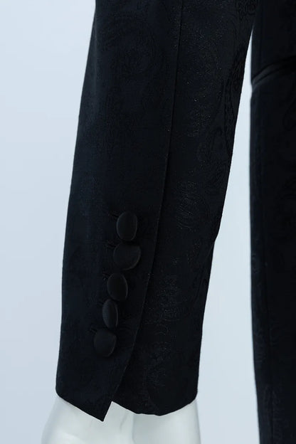 Ceremonial Structured Suit Jacket