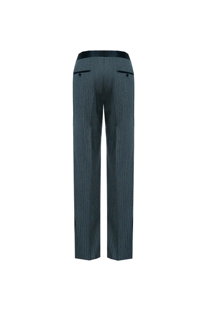 The Satin-Striped Formal Trouser