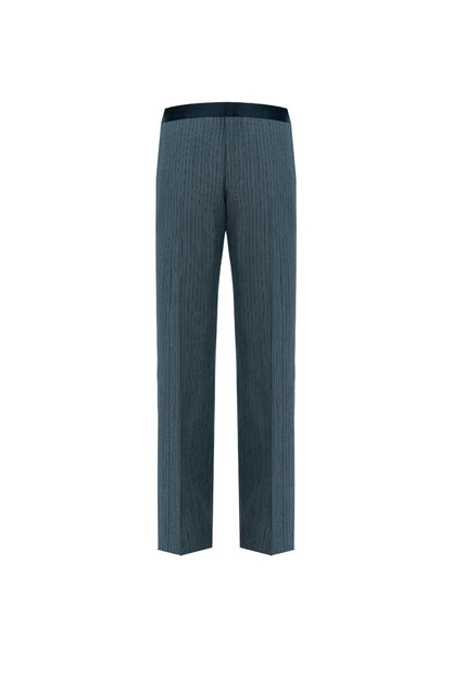 The Satin-Striped Formal Trouser