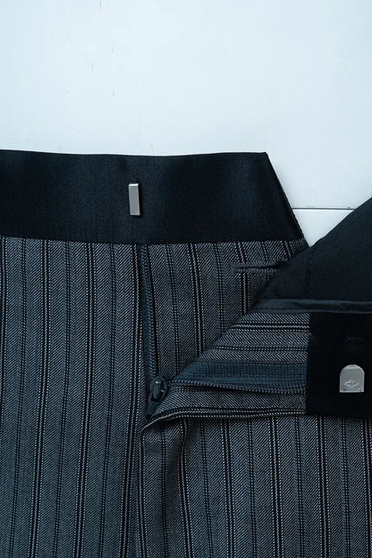 The Satin-Striped Formal Trouser