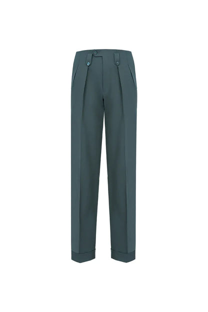 The High-Twist Clean Waist Trouser
