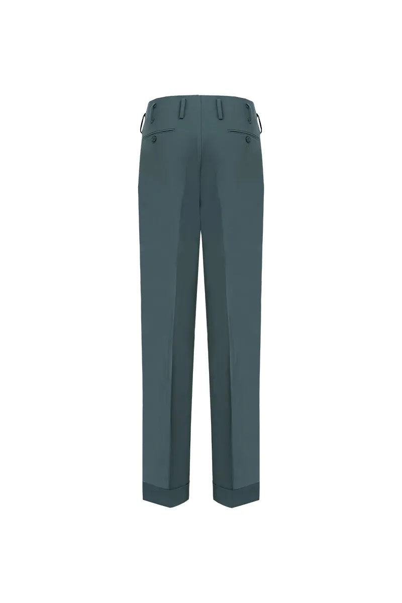 The High-Twist Clean Waist Trouser