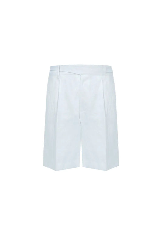 The Retro-Waist Linen Short