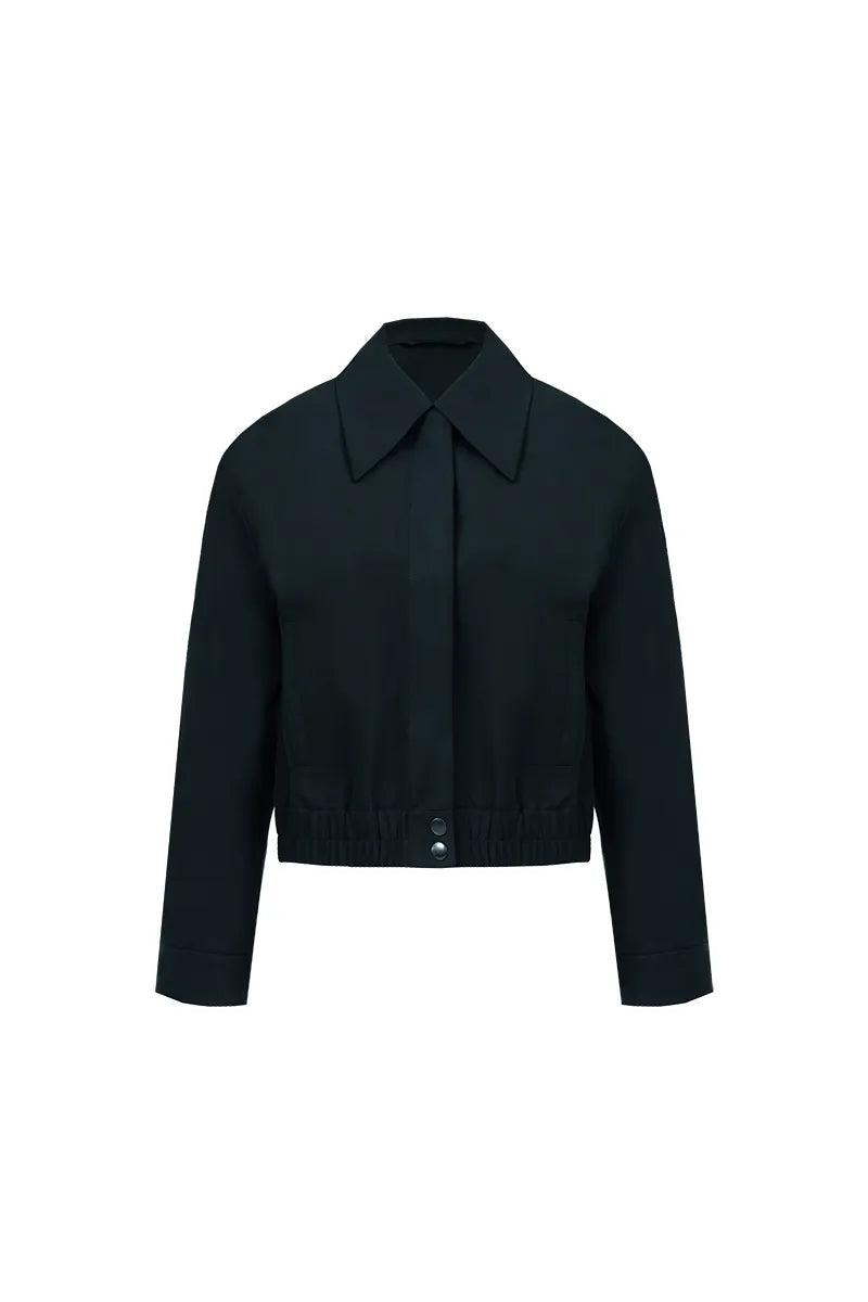 The Cropped Lapel Jacket
