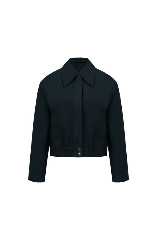 The Cropped Lapel Jacket