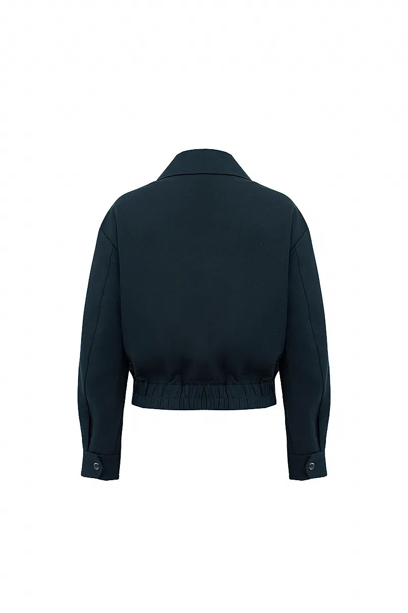 The Cropped Lapel Jacket