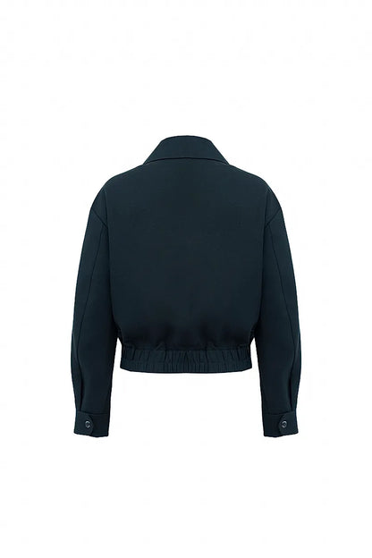 The Cropped Lapel Jacket