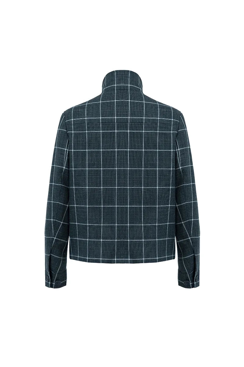 The Offset Closure 3D-Pocket Jacket