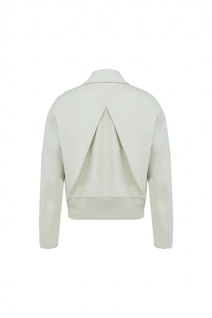 The Retro Pocketed Ribbed Jacket
