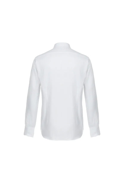 Stand Collar Cotton Business Shirt