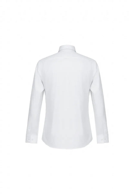 Structured Square Collar Business Shirt
