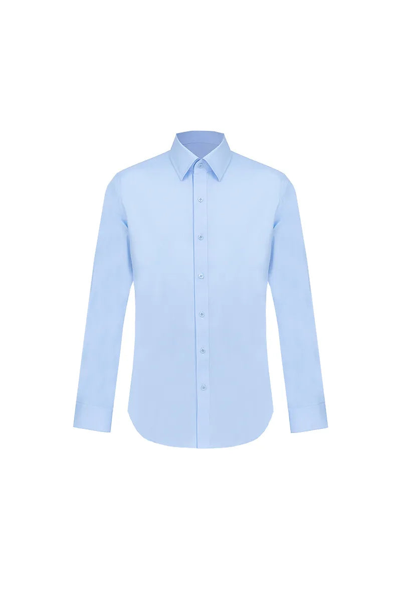 Structured V Collar Business Shirt