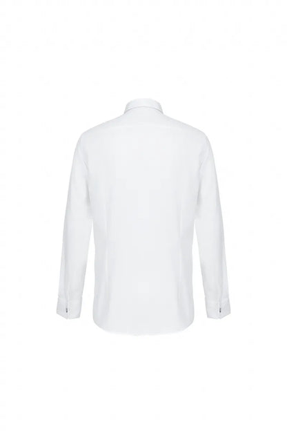 French Pleat Formal Cotton Shirt