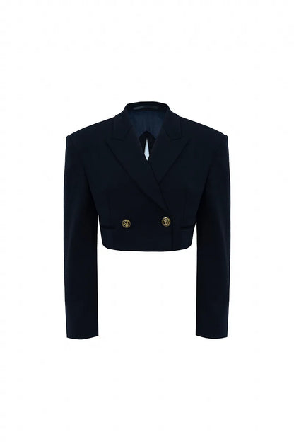 The Oversized Shoulder Cut-Out Blazer