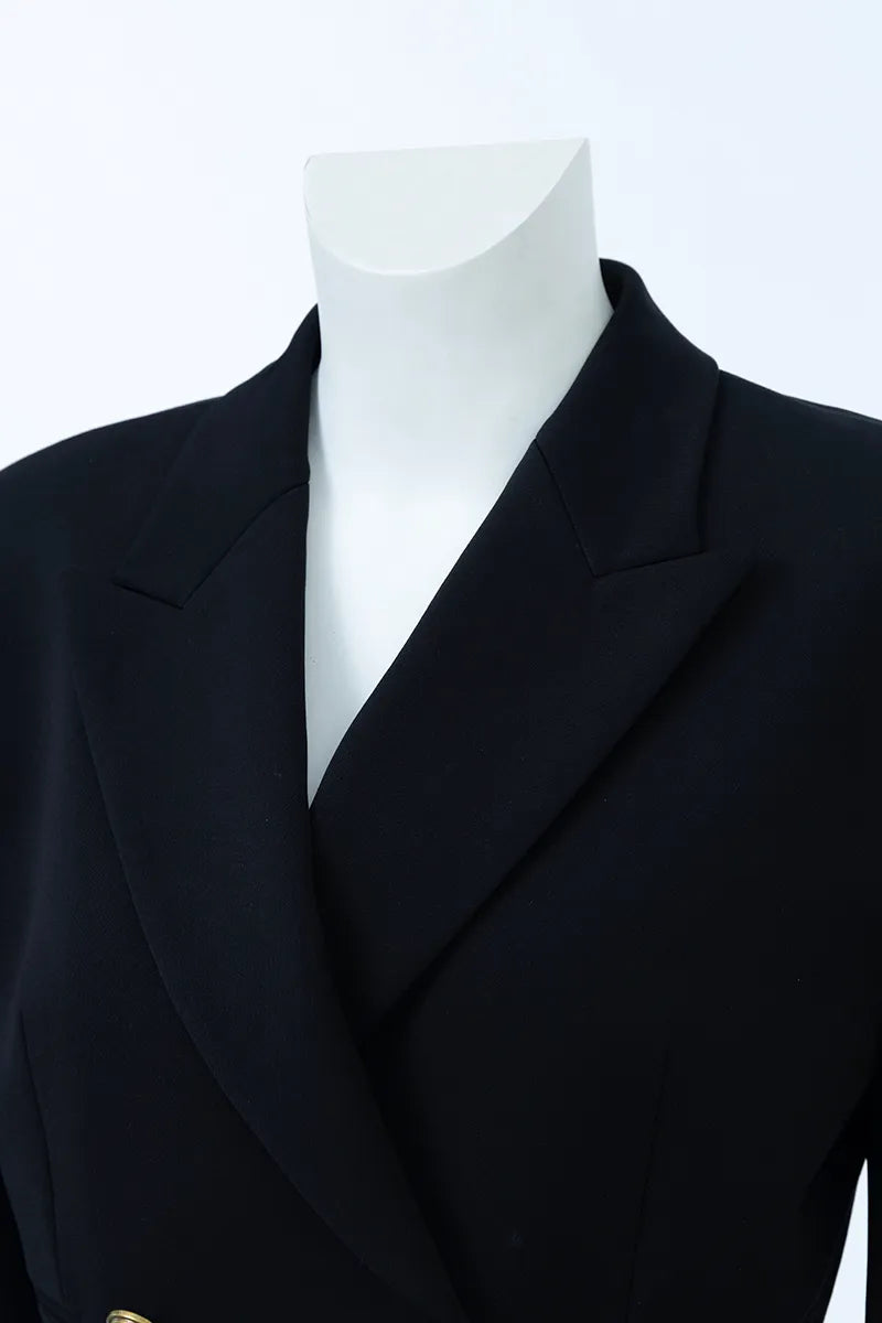 The Oversized Shoulder Cut-Out Blazer