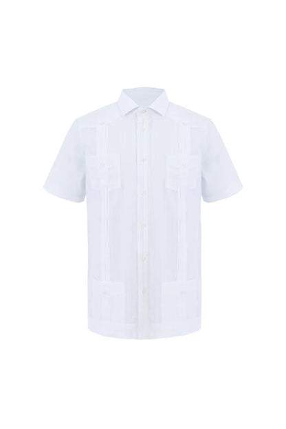 The Pin-Tuck Seersucker Utility Overshirt