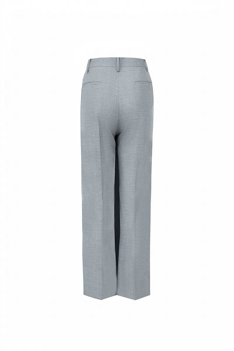 The Asymmetric-Panel Wide-Leg Trouser
