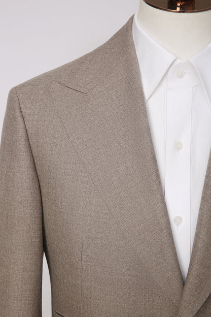 Light Brown Flannel - 2 Piece Suit 60 / Short