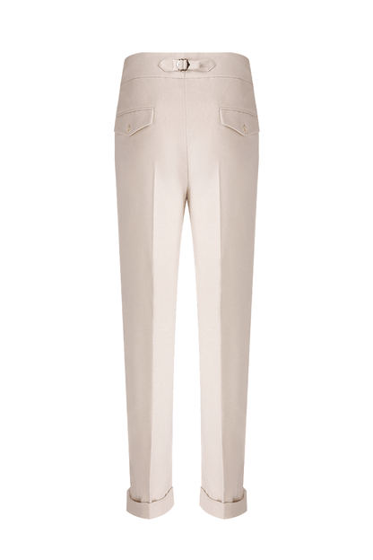 Camel Cashmere & Silk Double - Breasted Suit - The Drafting Room