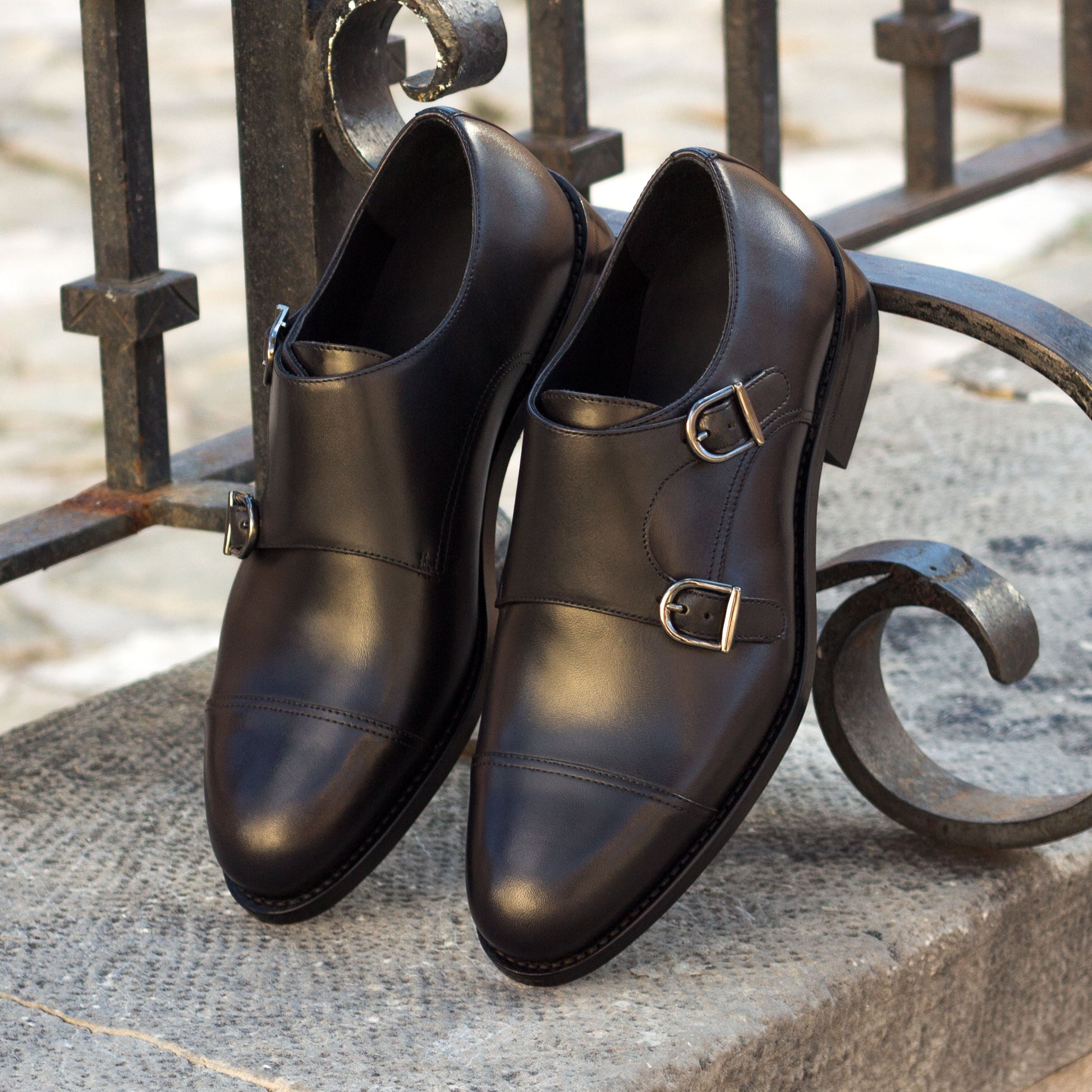 Double Monk - Black - The Drafting Room