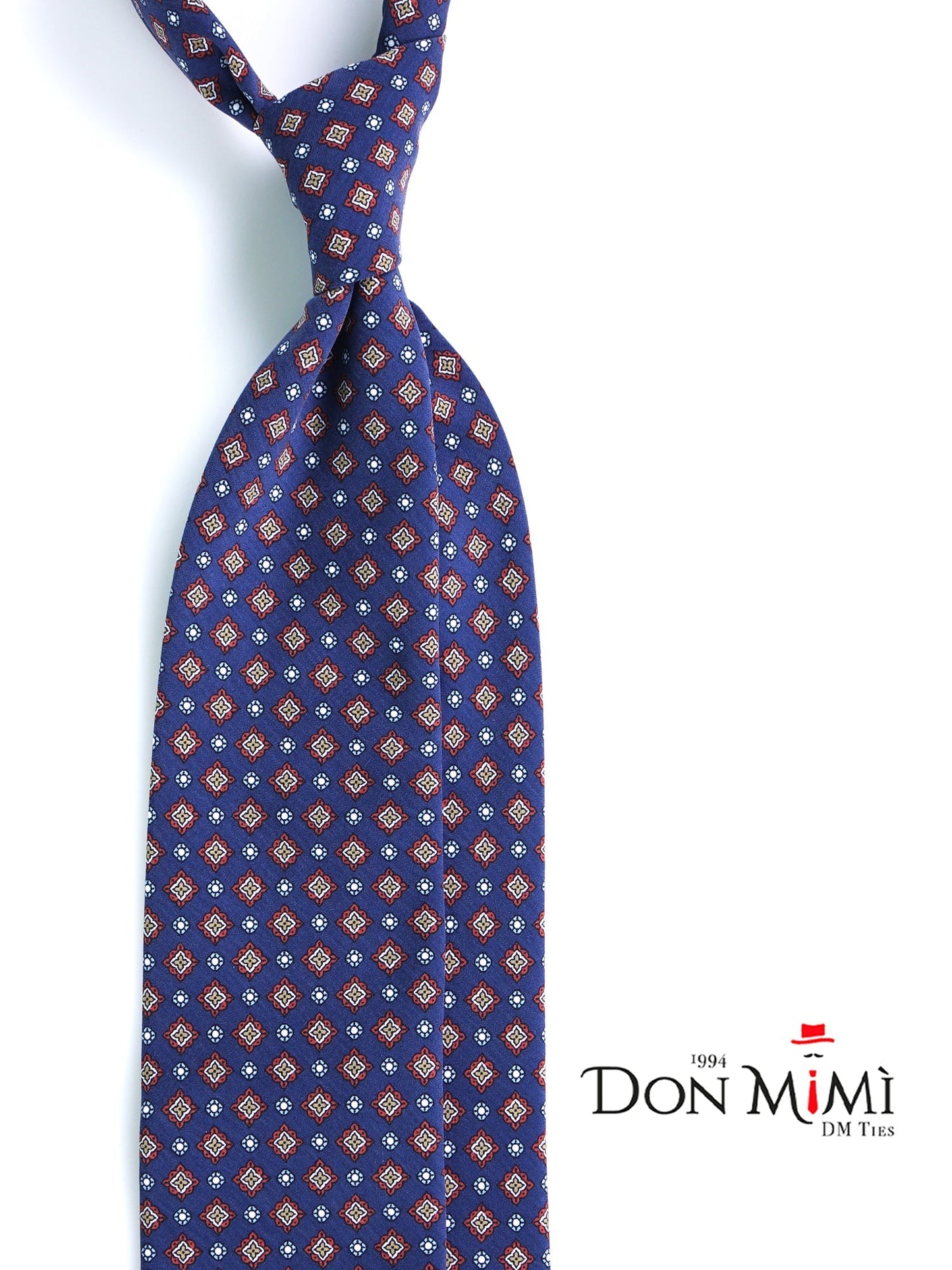 Luxury Silk Necktie in Blue