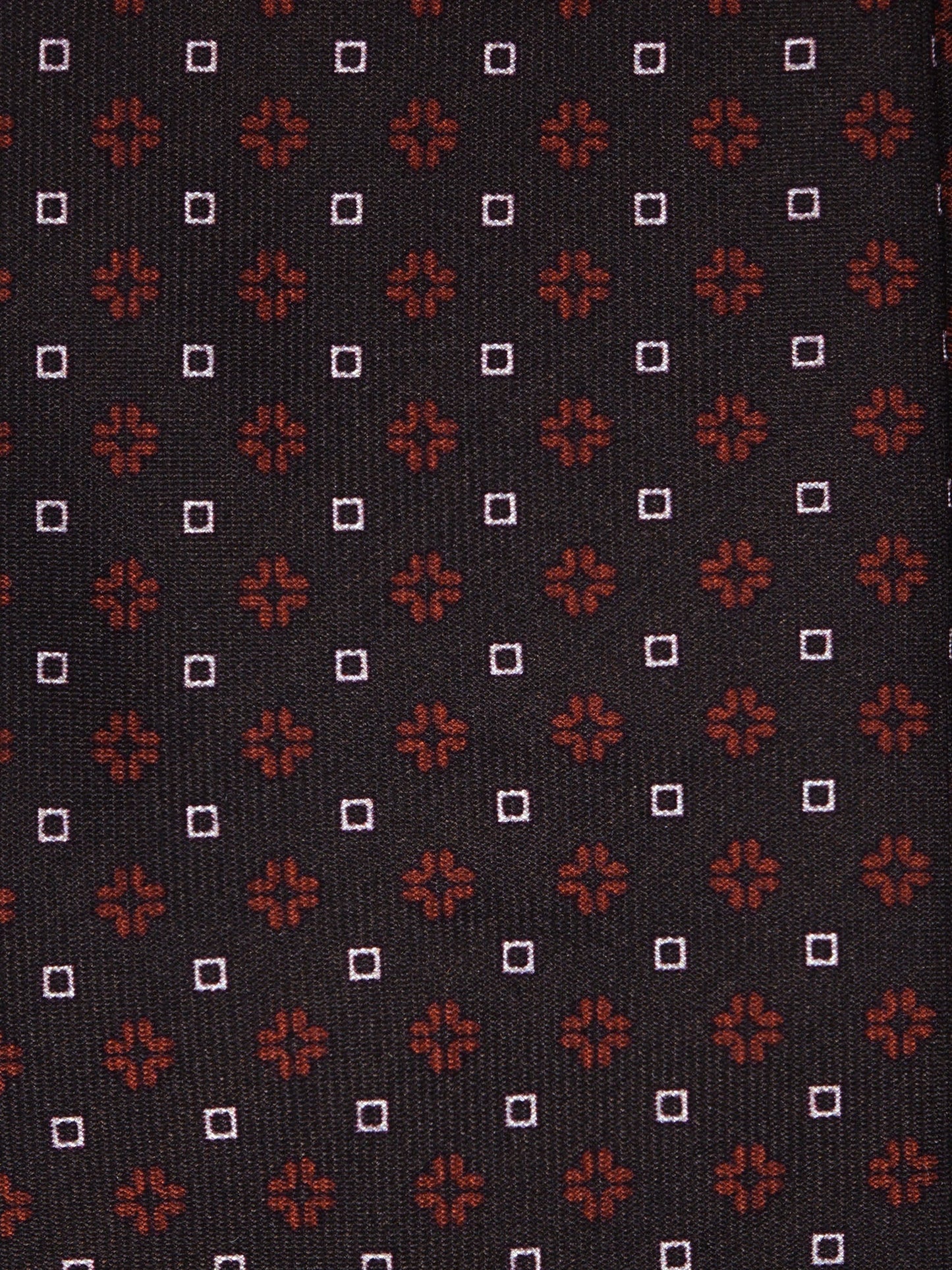 Luxury Silk Necktie in Brown