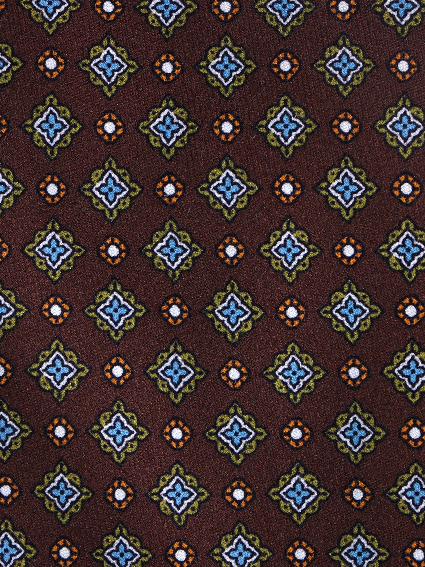 Luxury Silk Necktie in Brown