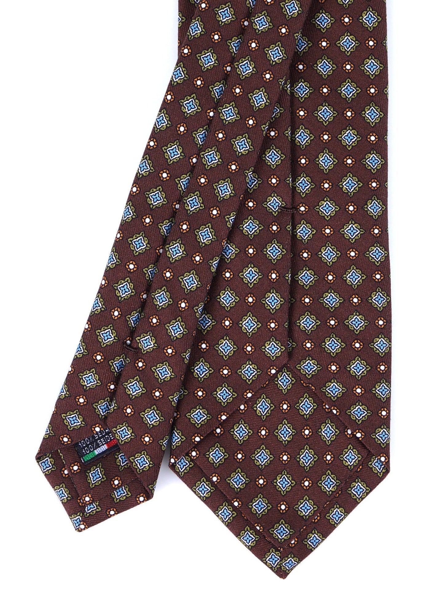 Luxury Silk Necktie in Brown