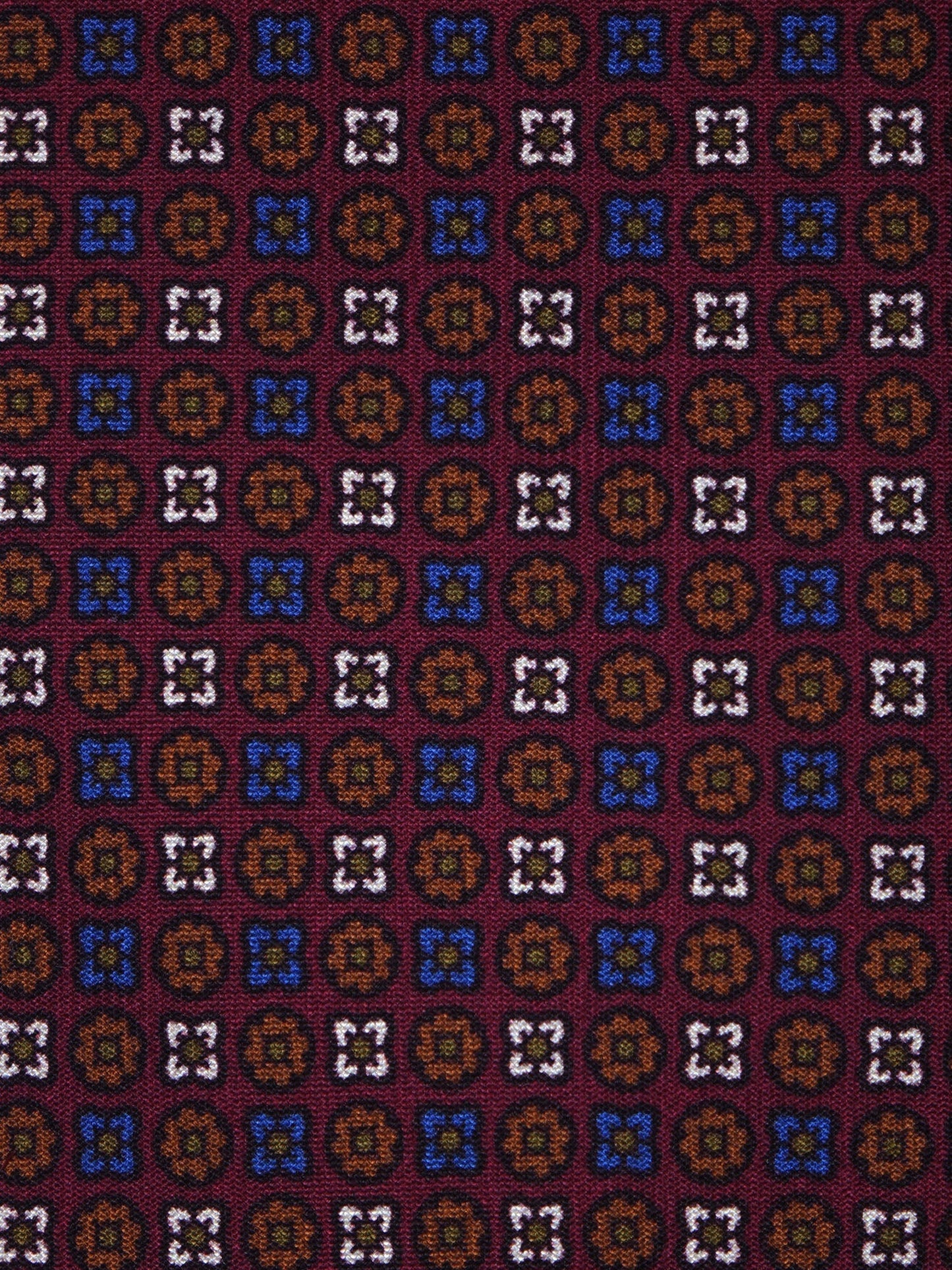 Luxury Silk Necktie in Burgundy