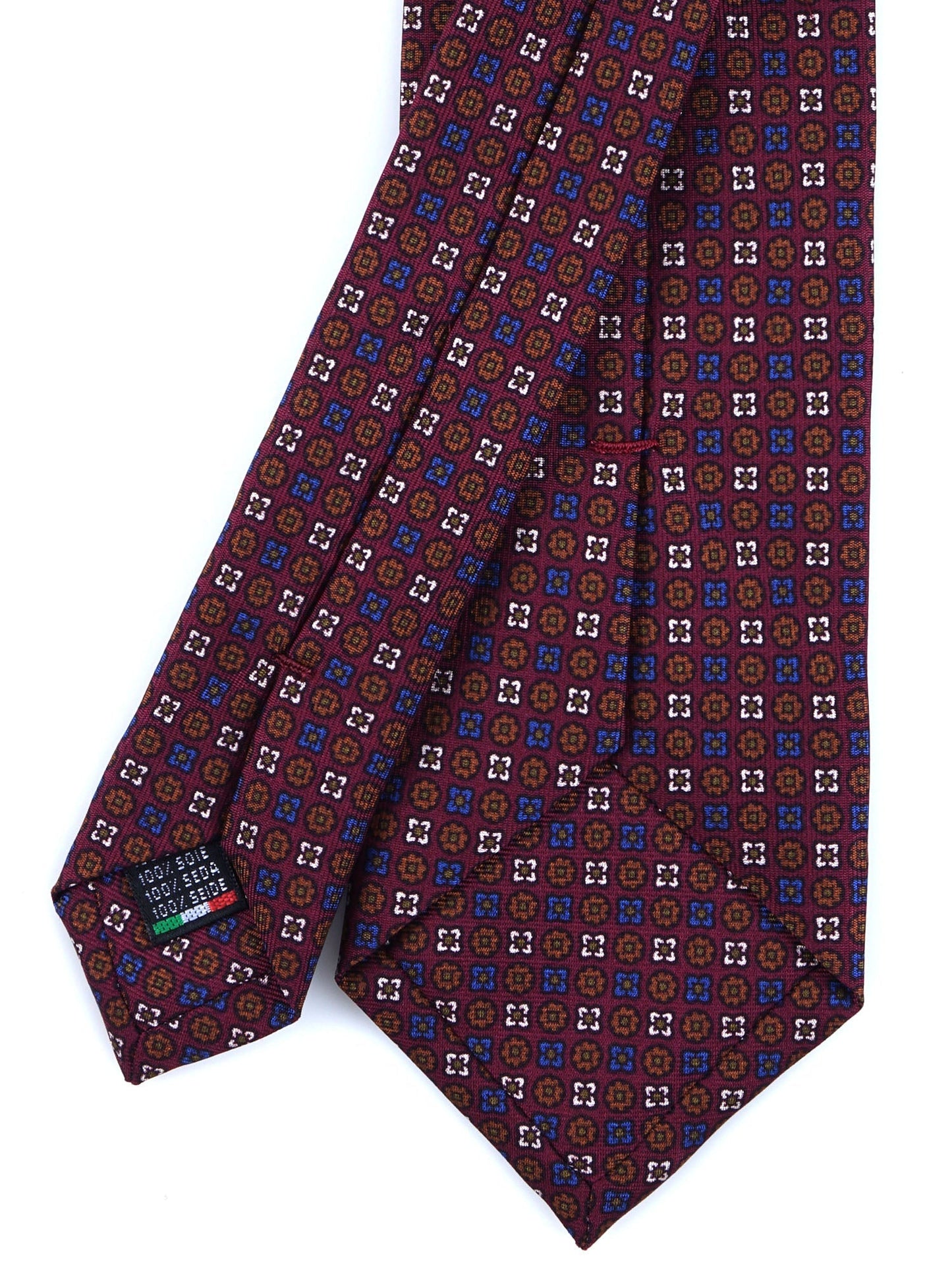 Luxury Silk Necktie in Burgundy