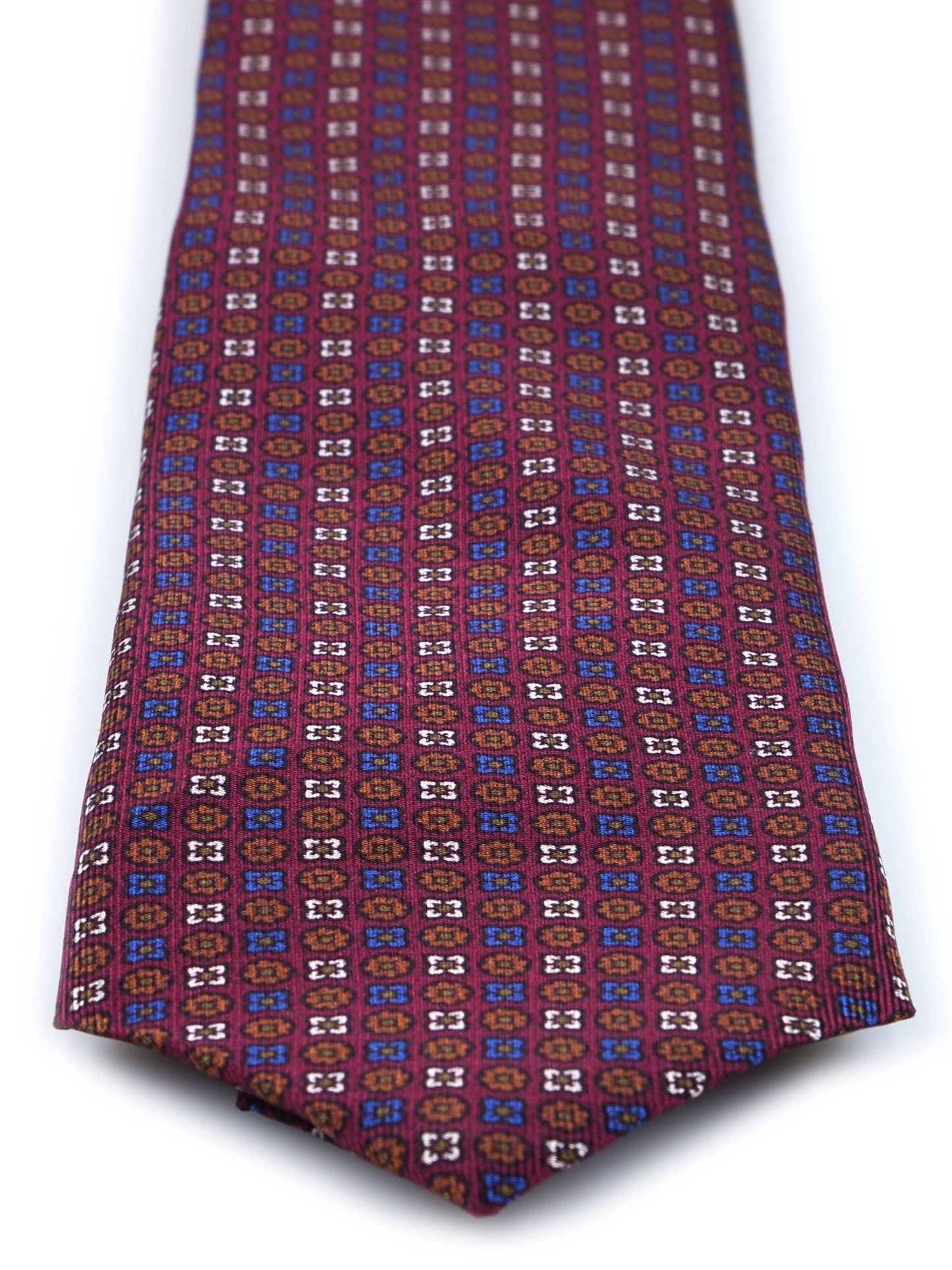 Luxury Silk Necktie in Burgundy