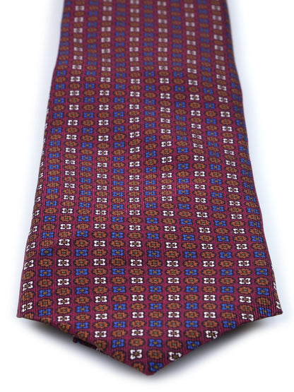 Luxury Silk Necktie in Burgundy