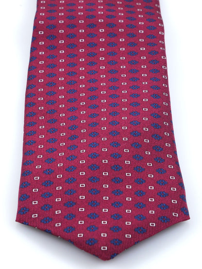 Luxury Silk Necktie in Burgundy
