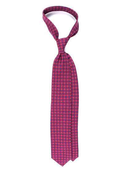 Luxury Silk Necktie in Burgundy