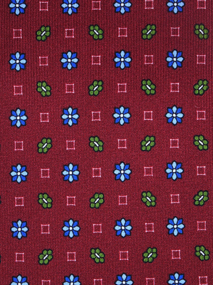 Luxury Silk Necktie in Red