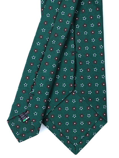 Luxury Silk Necktie in Green