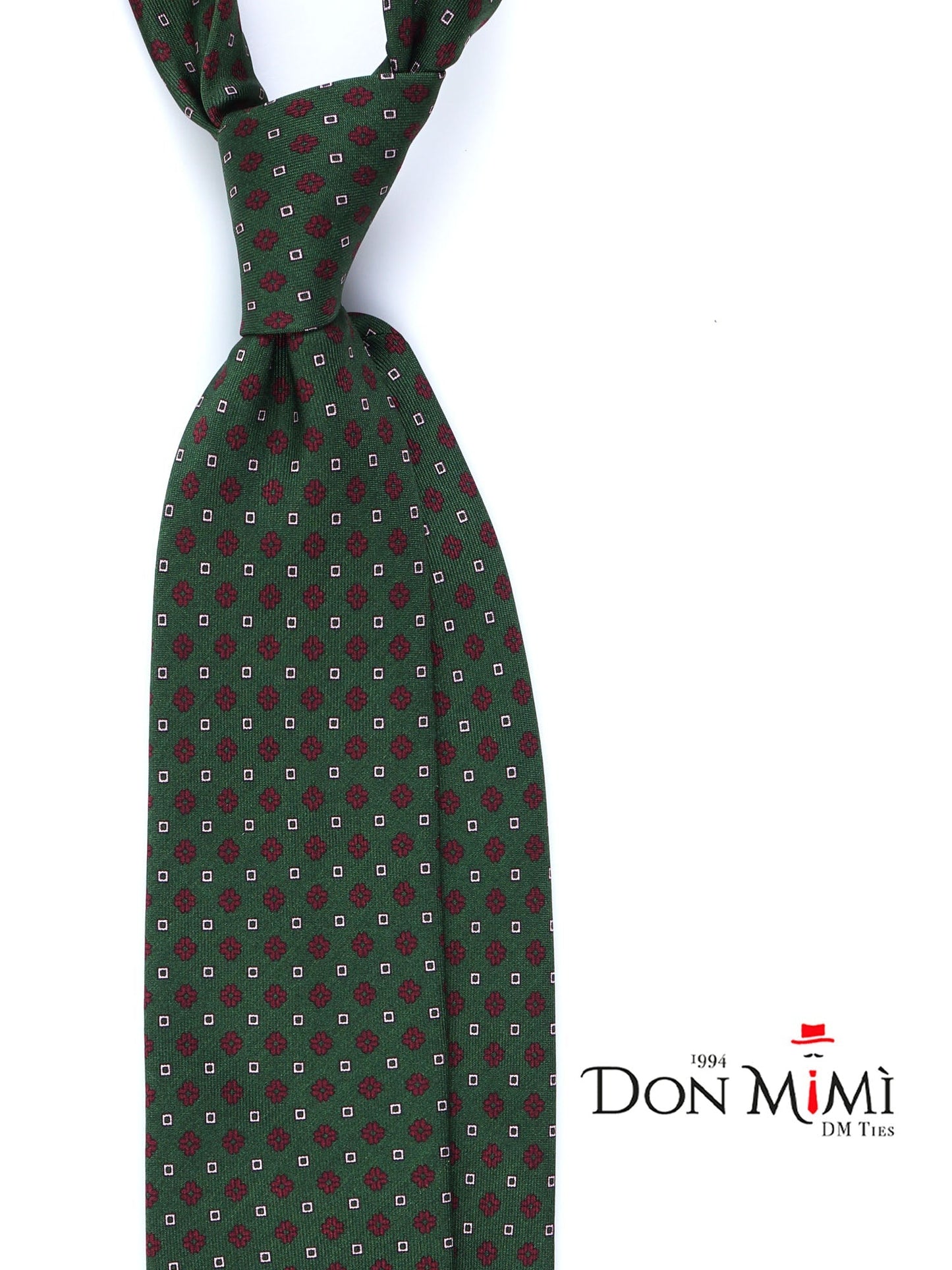 Luxury Silk Necktie in Green