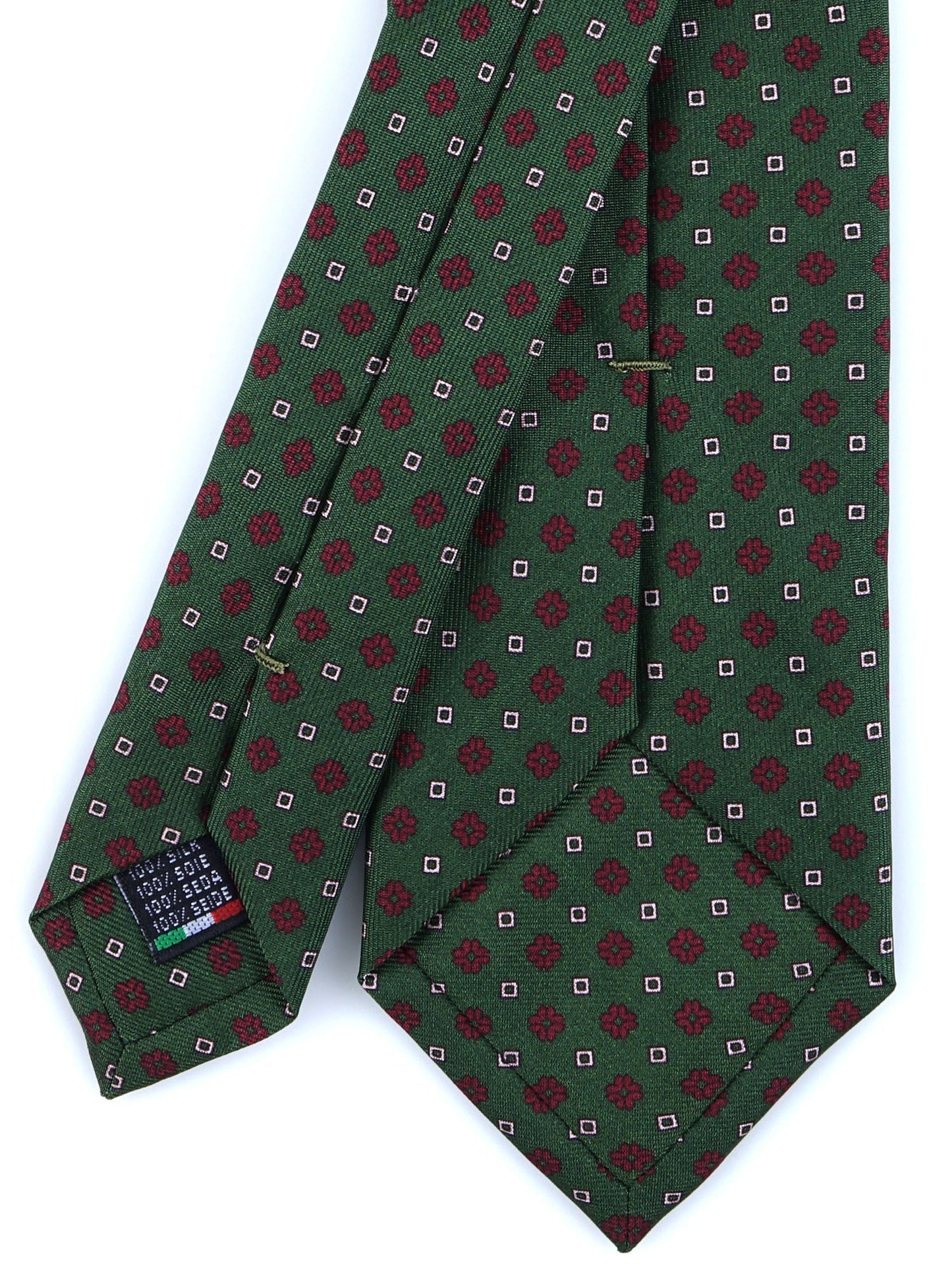 Luxury Silk Necktie in Green
