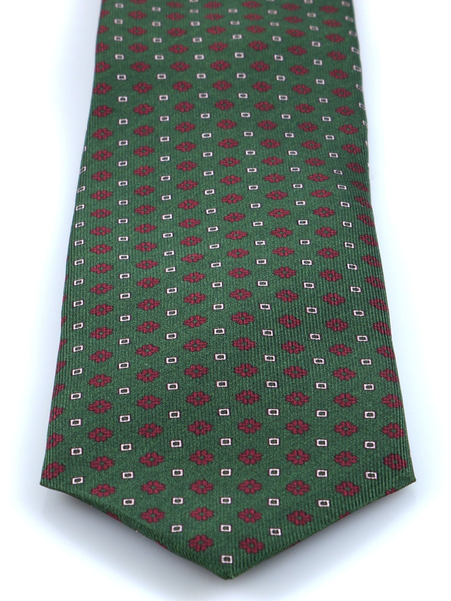 Luxury Silk Necktie in Green