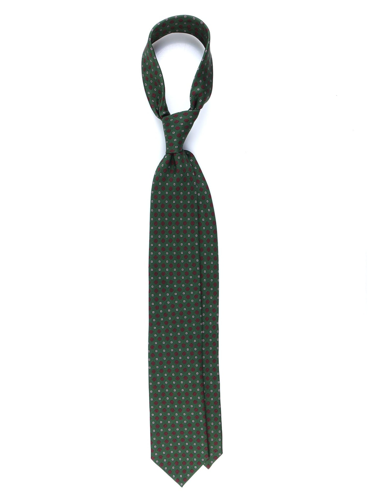 Luxury Silk Necktie in Green