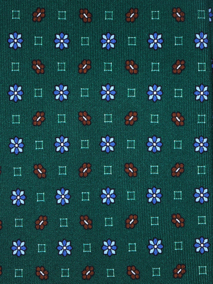 Luxury Silk Necktie in Green