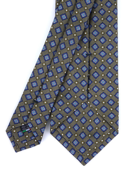 Luxury Silk Necktie in Green